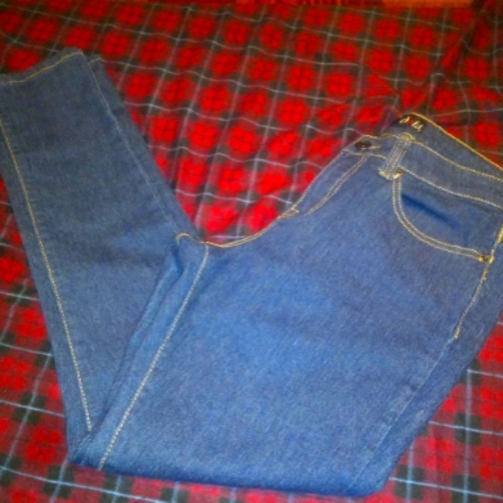 🤠Dots Jeans Curvy 14 Regular, Like New